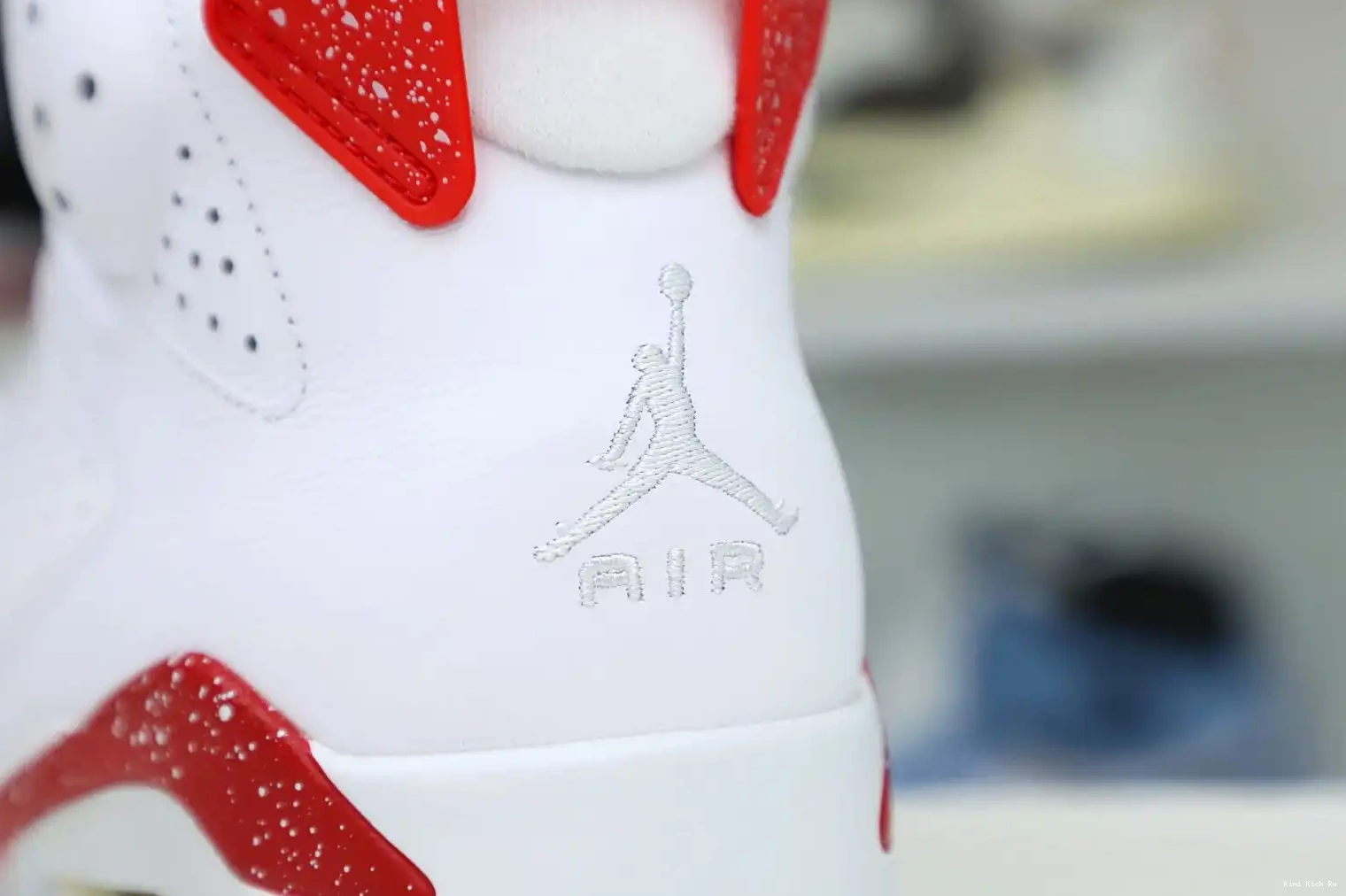 JORDAN 6 OREO AIR RED Kimikick 0718
